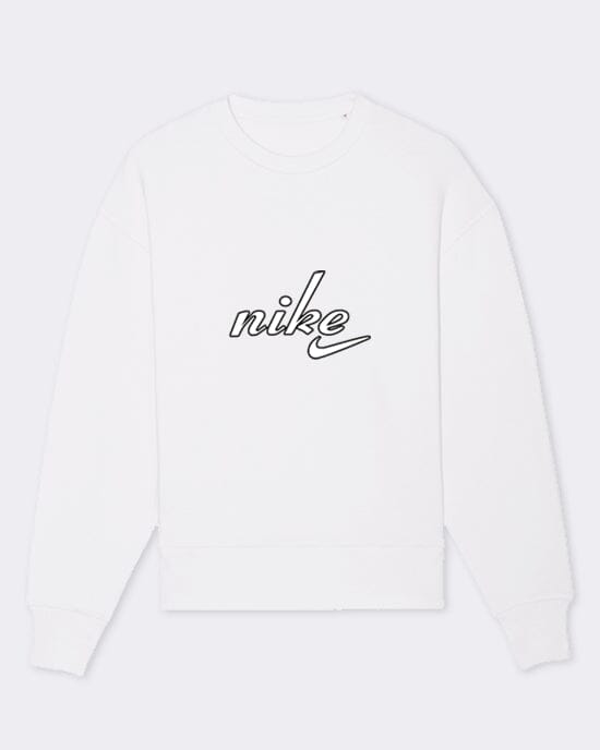 Ladies white sweatshirt uk hotsell