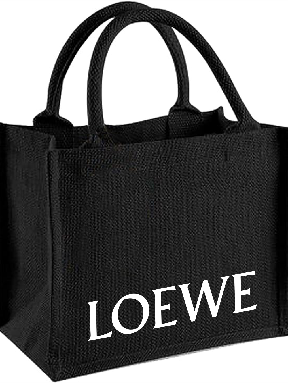 Mini Lo Tote Bag in Black