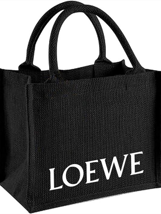 Mini Lo Tote Bag in Black