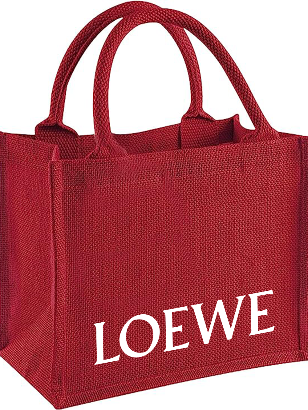 Mini Lo Tote Bag in Red Out The Purse UK