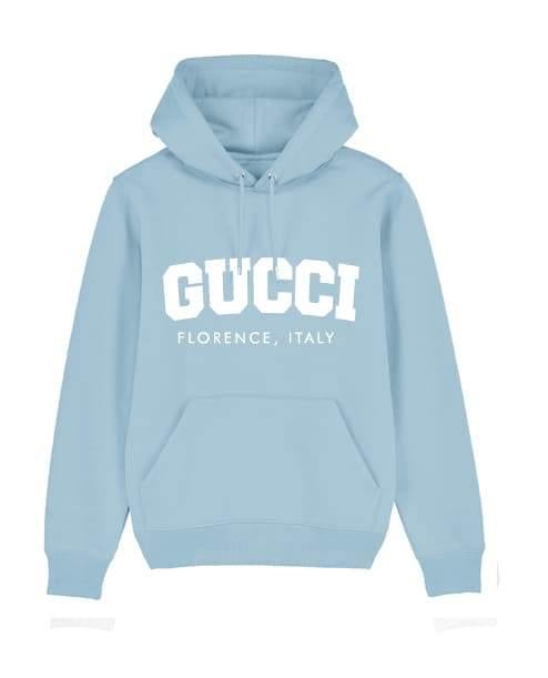 GG College Women's Hoodie Baby Blue Hoodie Out The Purse UK S baby blue 